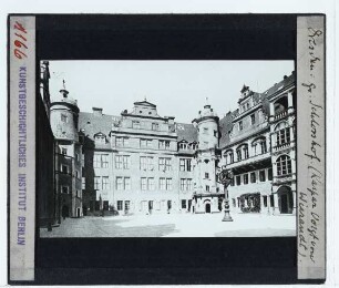 Dresden, Residenzschloss : Außenansicht, Großer Hof