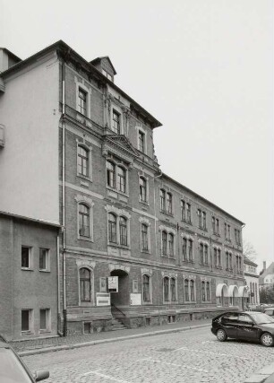 Fabrikgebäude (?) : Plauen-Bärenstein, Weststraße 63. Fabrikgebäude (?). Straßenansicht