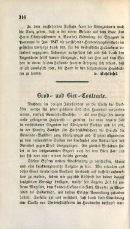 Brod- und Bier-Contracte.