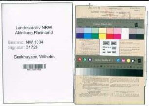 Entnazifizierung Wilhelm Beekhuyzen , geb. 29.08.1899 (Zahnradfraeser)