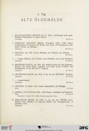 1. Tag (Nr. 1-184)