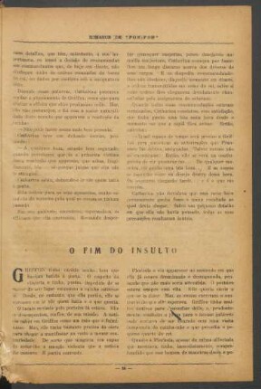 O fim do insulto