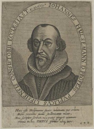 Bildnis des Iohannes Hulsemann