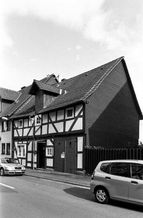 Wohnhaus (Einhaus, Fachwerk); Frankenberg, Untergasse 6