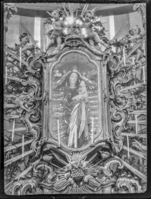 Wallfahrtskirche Maria Limbach, Hochaltar - Gnadenbild