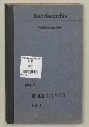 Reichsgesetzgebung im allgemeinen: Bd. 2