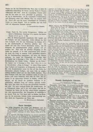 571-572 [Rezension] Matthäus Evangelist, Das heilige Evangelium Jesu Christi nach Matthäus