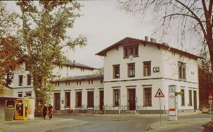 Bahnhof: Frontansicht