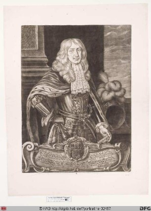 Bildnis Ferdinand Albrecht I., Herzog zu Braunschweig-Lüneburg-Bevern