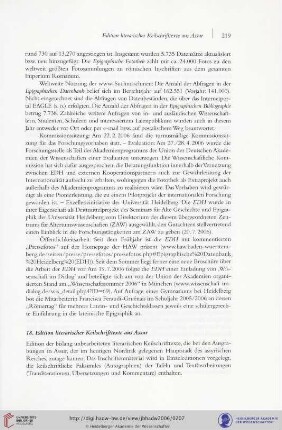18. Edition literarischer Keilschrifttexte aus Assur