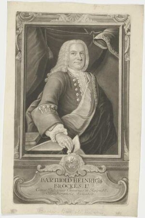 Bildnis des Barthold. Heinricus Brockes