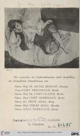Ölgemälde (Nr. 1 - 31)