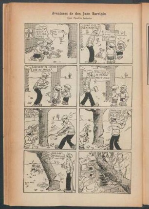 Aventuras de don Juan Barrigón : Don Pánfilo leñador