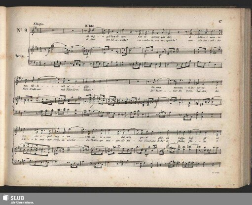 No. 9 Aria: Ah fuggi il traditor / Oh flieh den Bösewicht