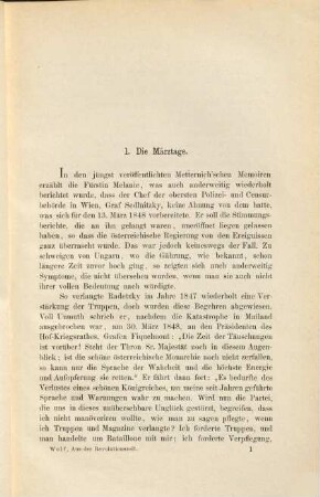Aus der Revolutionszeit in Österreich-Ungarn : (1848-49)