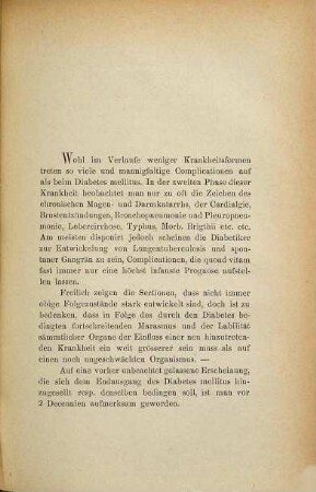 Zum Coma diabeticum