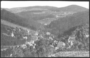 Kipsdorf. Blick auf Kipsdorf