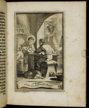 S. Eligius erlernet die Goldschmiedts Kunst.