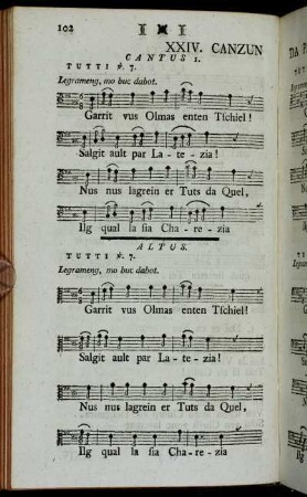 XXIV. Canzun Da Pascas