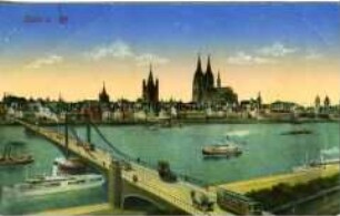 Ansicht von Köln