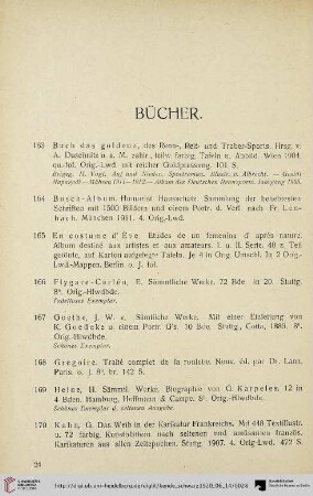 Bücher (Nr. 163-196)