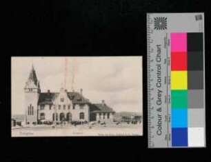 Postkarte von Anna Kannengiesser an Eduard Kannengiesser, Hamburg