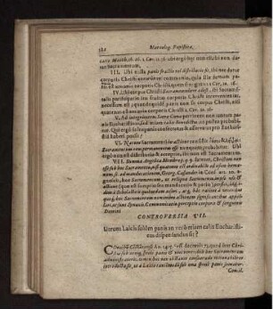 Utrum Laicis solum panis an vero etiam calix Eucharisticus dispensandus sit?