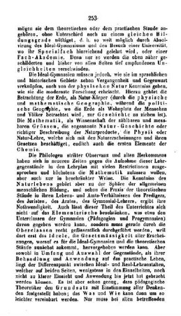 Beurtheilungen und Anzeigen : zweite Section