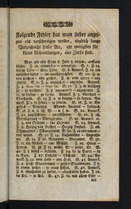 Folgende Fehler hat man lieber anzeigen als verschweigen wollen...