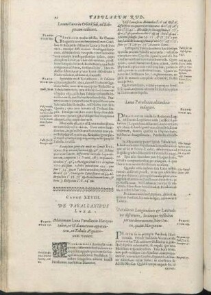 Caput XXVIII. De Parallaxibus Lunæ.