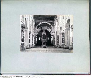 I Rome architectureSan Giovanni in Laterano, Inneres zum Altar - Rotes Album I (Architektur antik und modern)