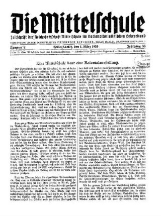 Eine Mittelschule baut eine Kolonialausstellung