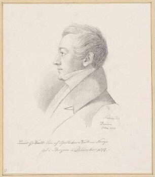 Bildnis Bull, Knud Geelmuyden (1811-1889), Maler