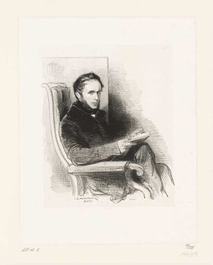 Bildnis Raimond La Garrigue