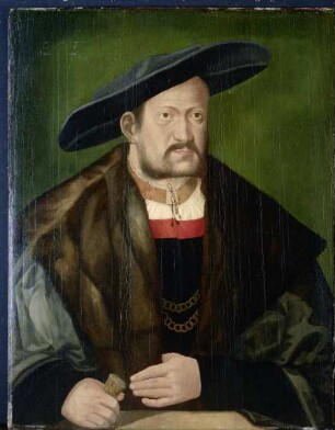 Portraits eines Paares — Bildnis eines Herren