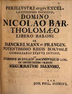 Oratio De Infante Farre Contecto Ac Mactato Christianis Qvondam Objecto Crimine
