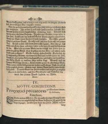 IV. Motiv. Concritionis. Proeretici peccatores ...