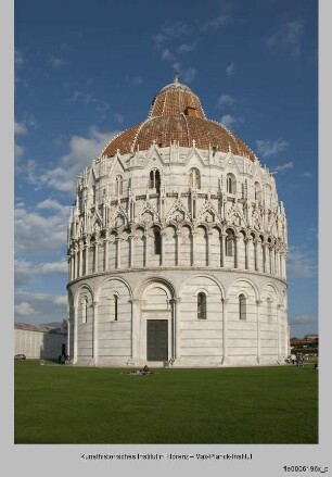 San Giovanni, Baptisterium, Pisa