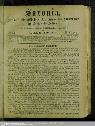 Ein mißlungener Staatsstreich