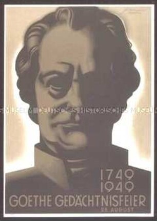 1749 1949 Goethe Gedächtnisfeier 28. August