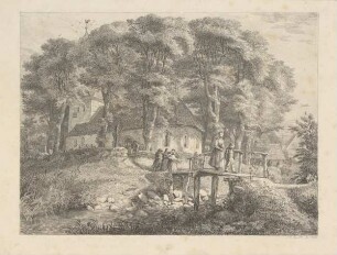 Kirchgang in Alt-Rahlstedt