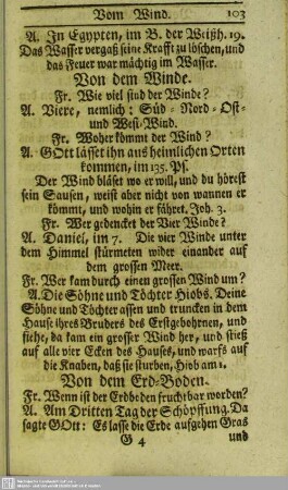 Von dem Erd-Boden