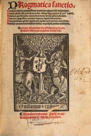 Pragmatica Sanctio : [de 1434]