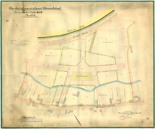 Oberbürgermeisterei Düsseldorf Gemeinde Unterbilk Flur XVI