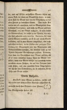 21-39, Vierte Aufgabe. - Eilfte Aufgabe.
