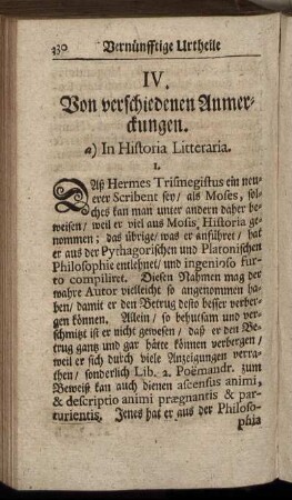a) In Historia Litteraria.