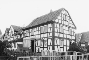 Wohnhaus, Fachwerk; Gelnhausen, Oberdorfstraße 25
