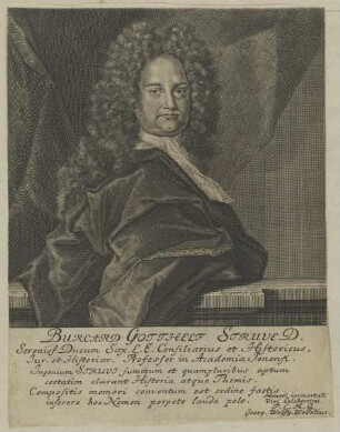 Bildnis des Burcard Gotthelf Struve