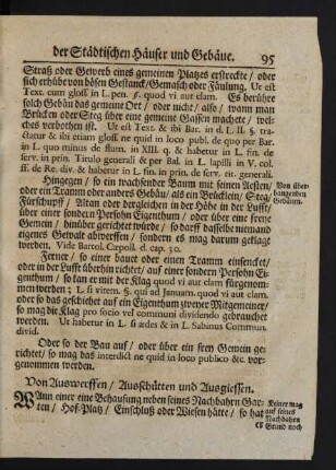 Von Auswerffen / Ausschütten und Ausgiessen