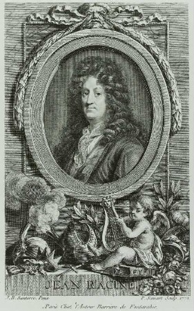 Bildnis des Tragödiendichters Jean Baptiste Racine